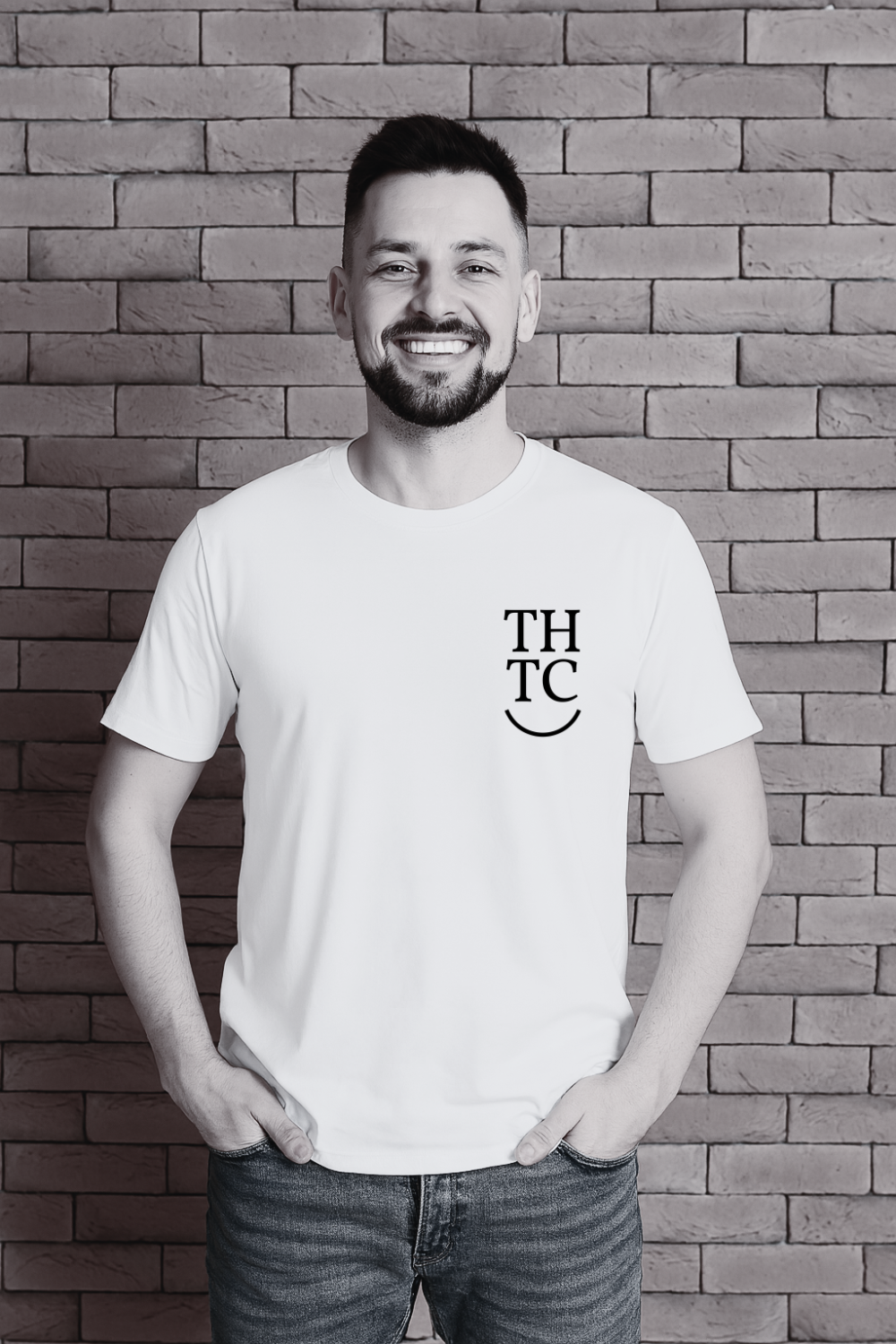 The Happy Tee Club Logo Tee – Organic Cotton