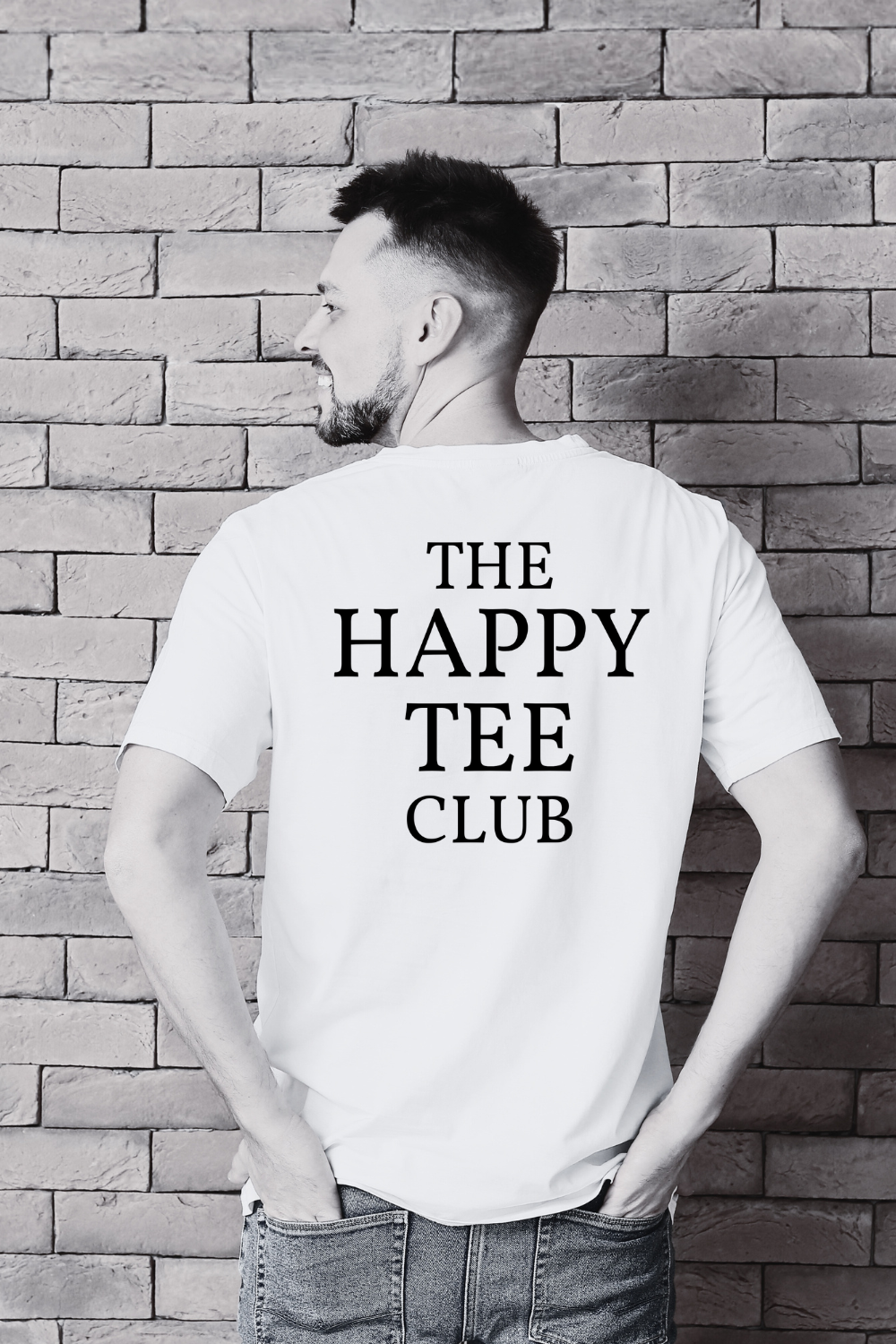 The Happy Tee Club Logo Tee – Organic Cotton